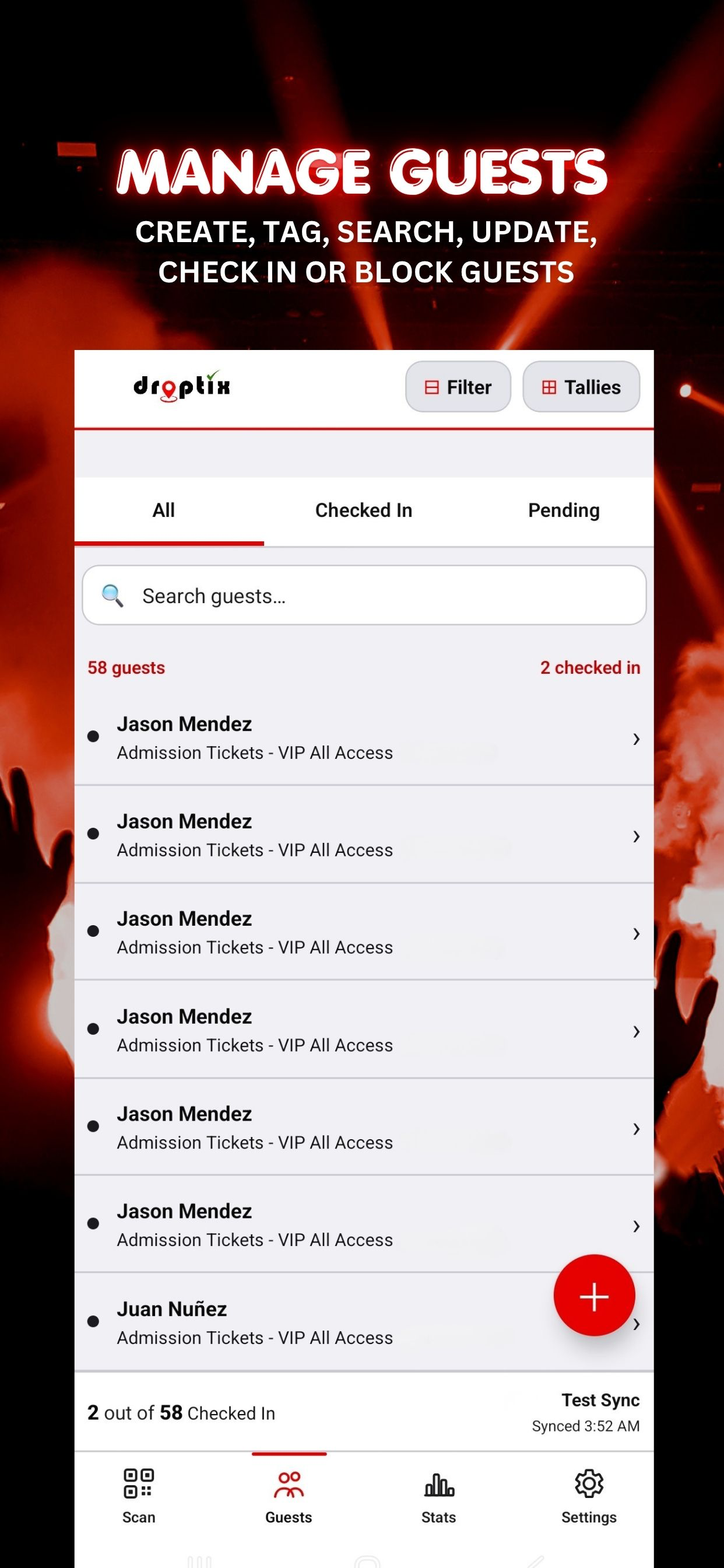DropTix: Event Check-In screenshot 3