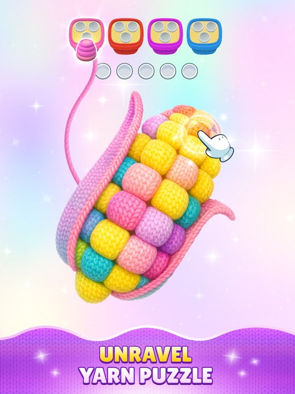 Yarn Sort 3D: Jam Puzzle screenshot 12