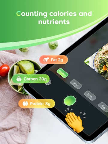 Calify - Calorie Tracker iPad screenshot