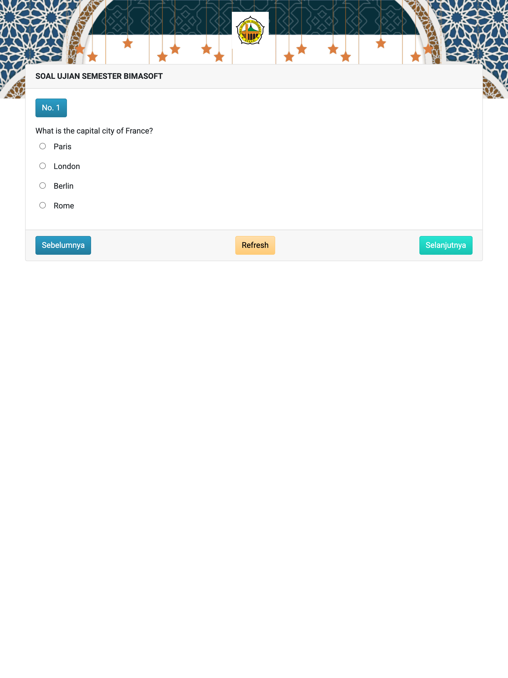 EXAM SOEDIRMAN 2 BEKASI screenshot 4