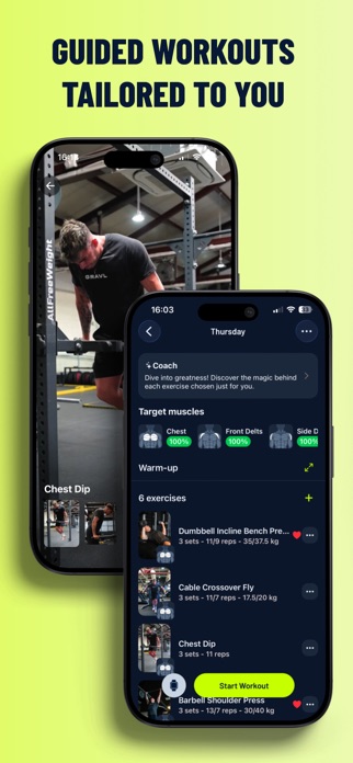 Personal Trainer: Gravl Screenshot 2 of 8