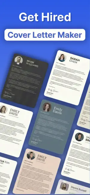 Cover Letter Maker - Get Hired screenshot 1
