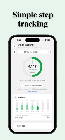 HealthyTrack+ Screenshot 3 of 4