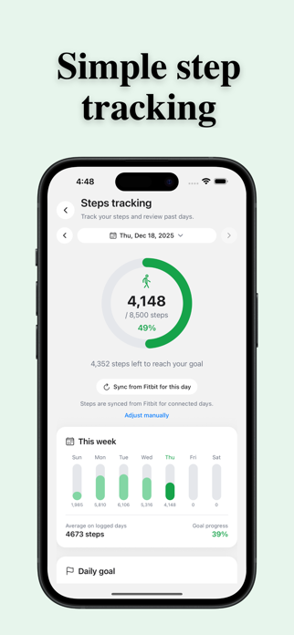 HealthyTrack+ Screenshot 3 of 4