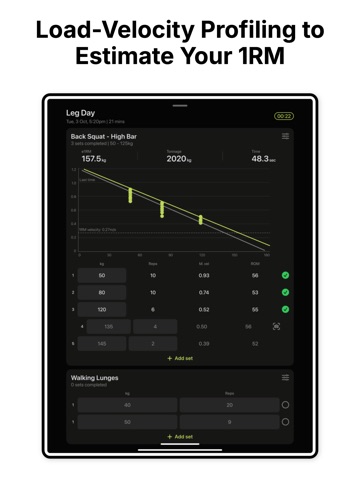 Metric - Strength Training iPad screenshot