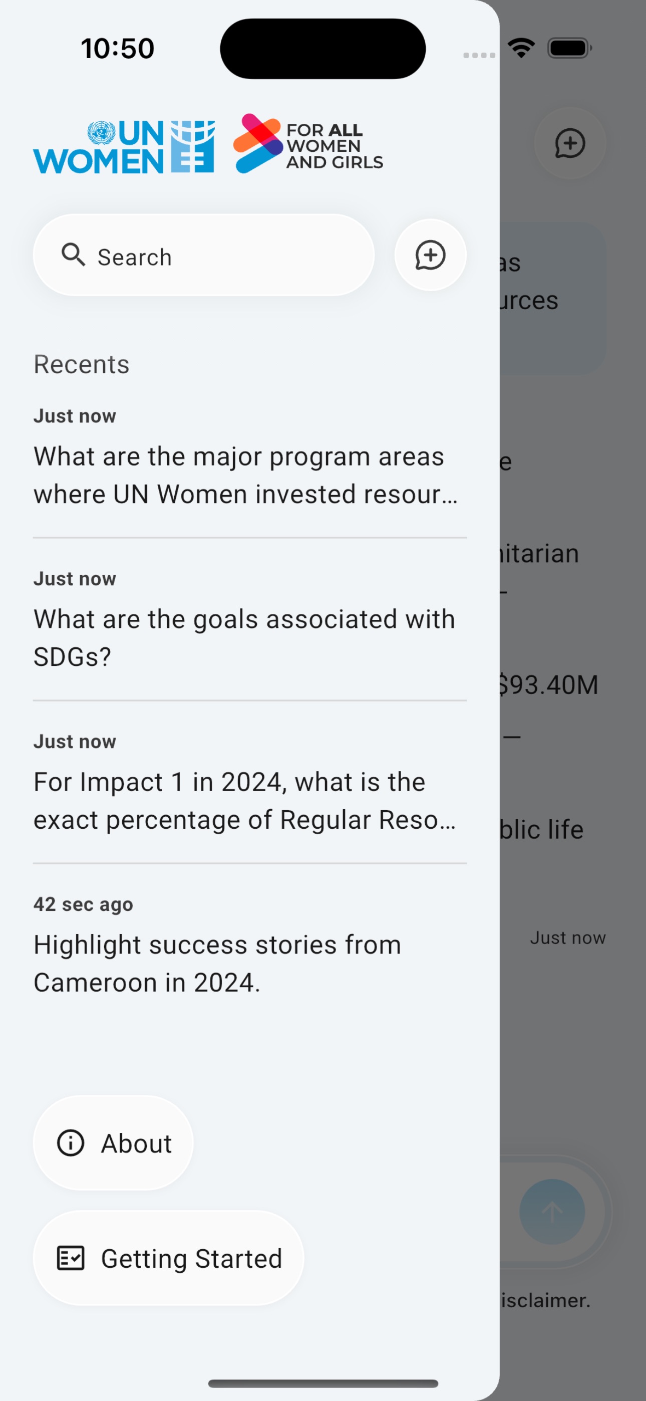 Screenshot 6 of UN Women Transparency