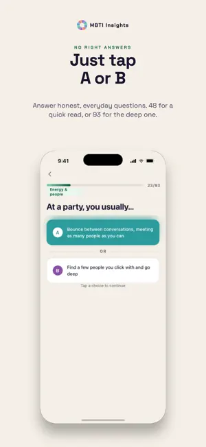MBTI Insights screenshot 3