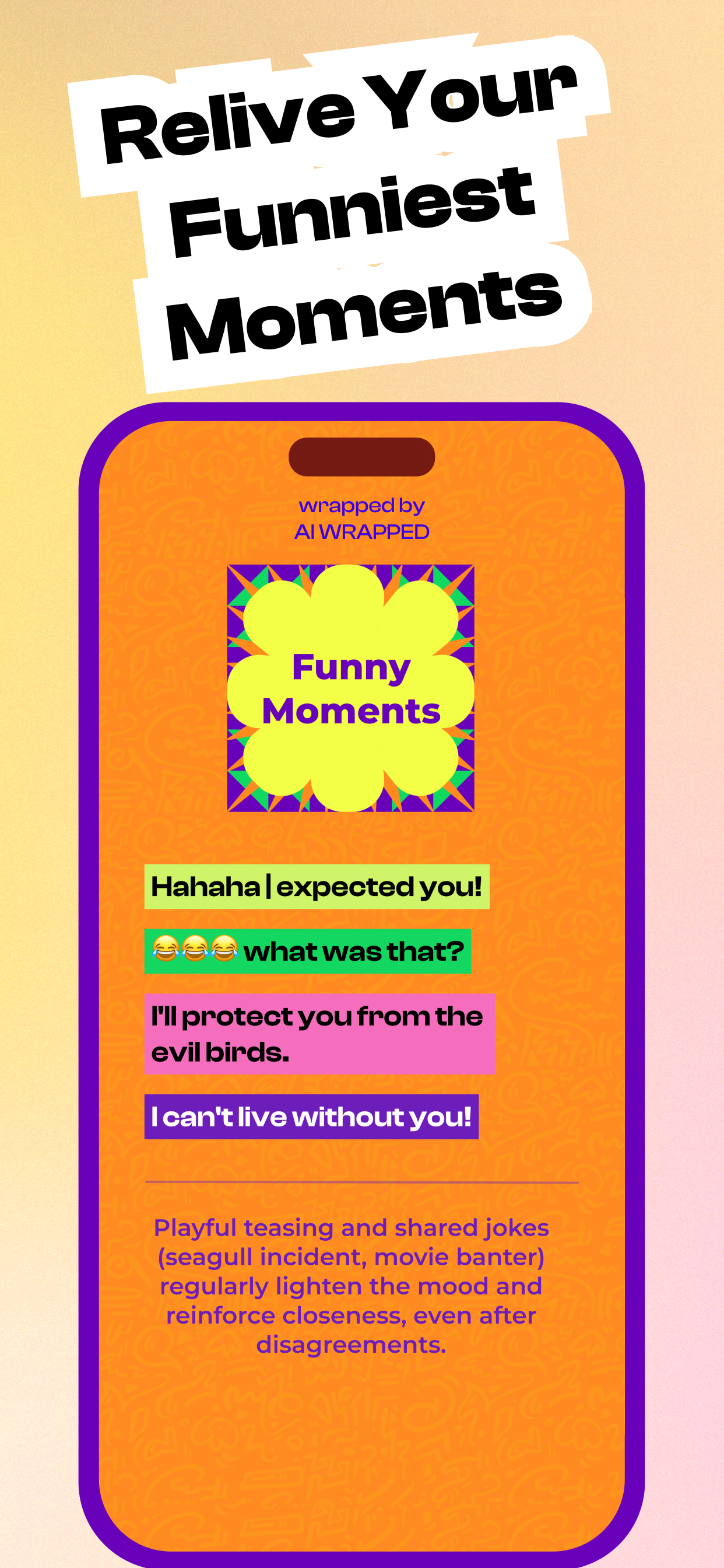AI Wrapped - Chat Analysis