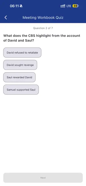 Theocratic Weekly Quiz (TWQ) screenshot 3