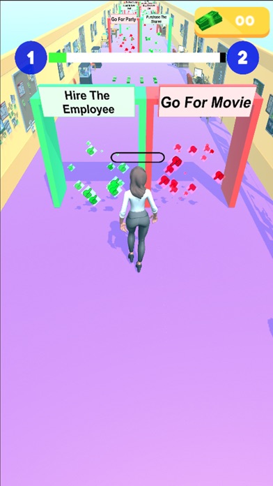 Boss Lady Runner Up Game 3D Screenshot