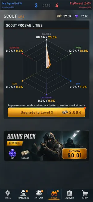 Cyber Strike Manager Idle screenshot 2