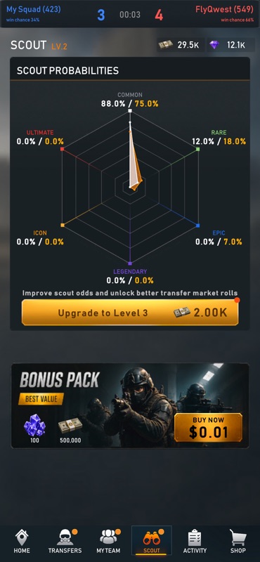 Cyber Strike Manager Idle screenshot 2