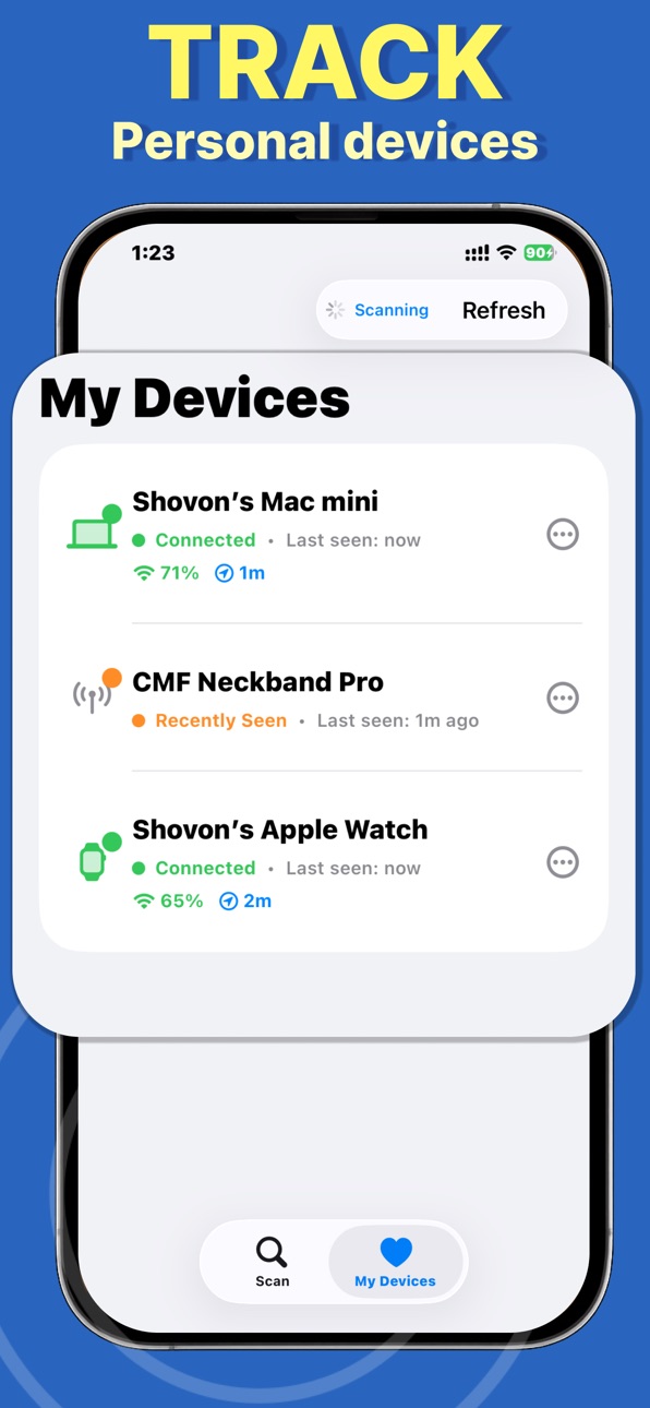 iPhone screenshot