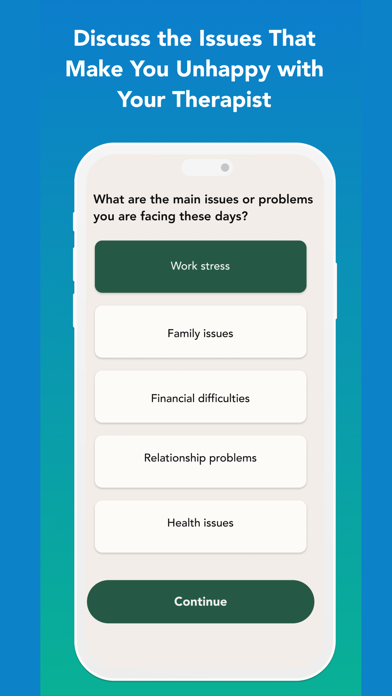 AI Therapist: CBT Therapy App Screenshot