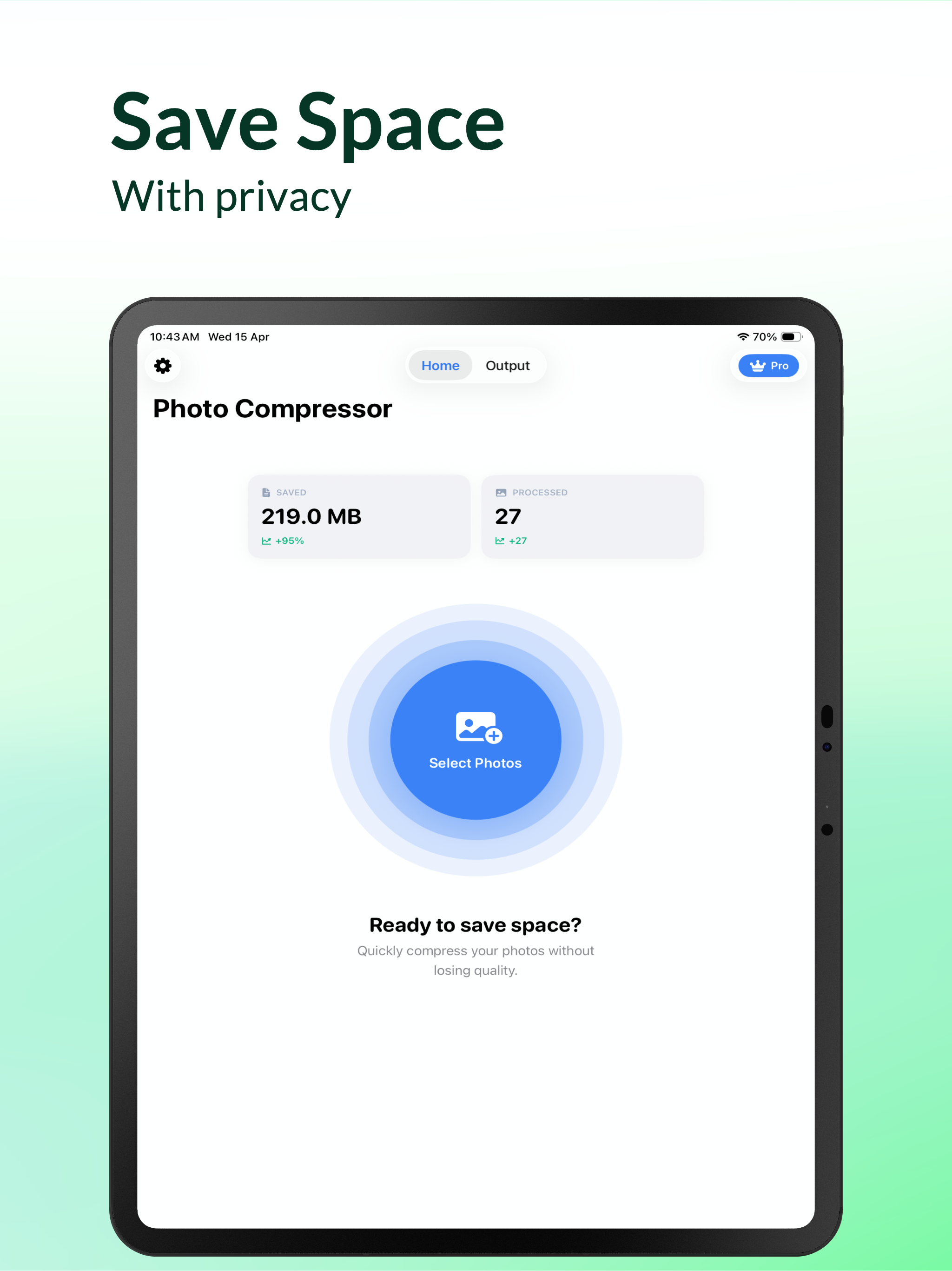 Photo Compressor: Save Space screenshot 7