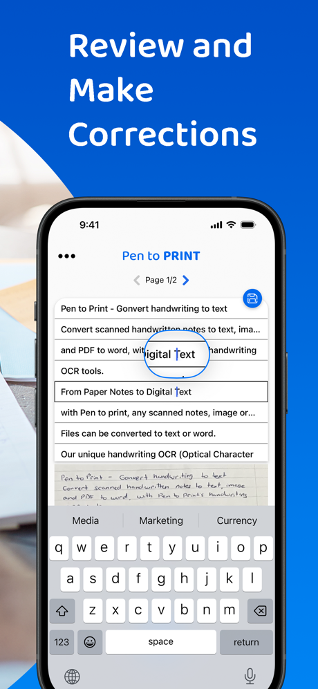 PenToPrint Handwriting to PDF screenshot 9
