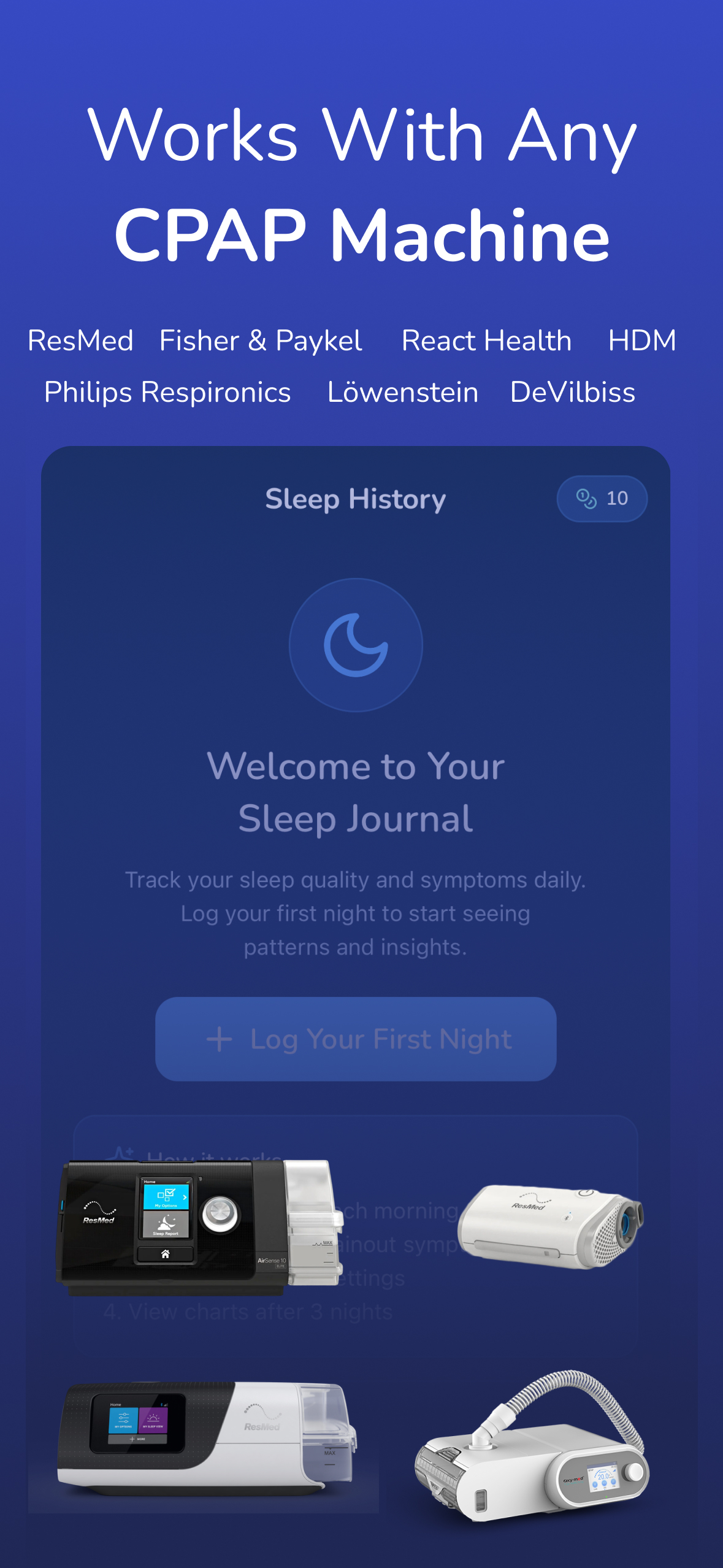 CPAP Tracker & Journal