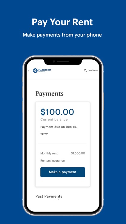 Main Street Renewal Portal
