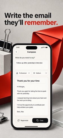 AI Email Writer & Reply Screenshot 1 of 10
