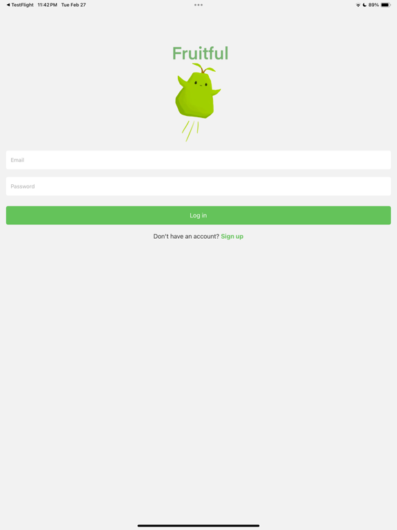 Fruitful LA iPad screenshot 1 - Food & Drink app