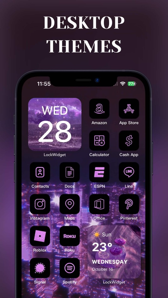 #7. LockWidget - LockScreen Themes (iOS) Által: SoCloud Technology Co., Limited