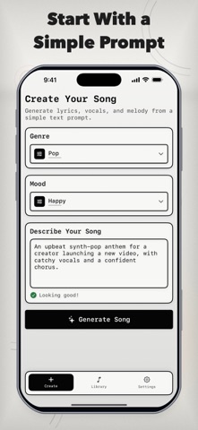 AI Song Generator & Maker Screenshot 2 of 4