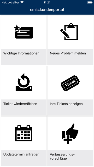 emis.kundenportal Screenshot