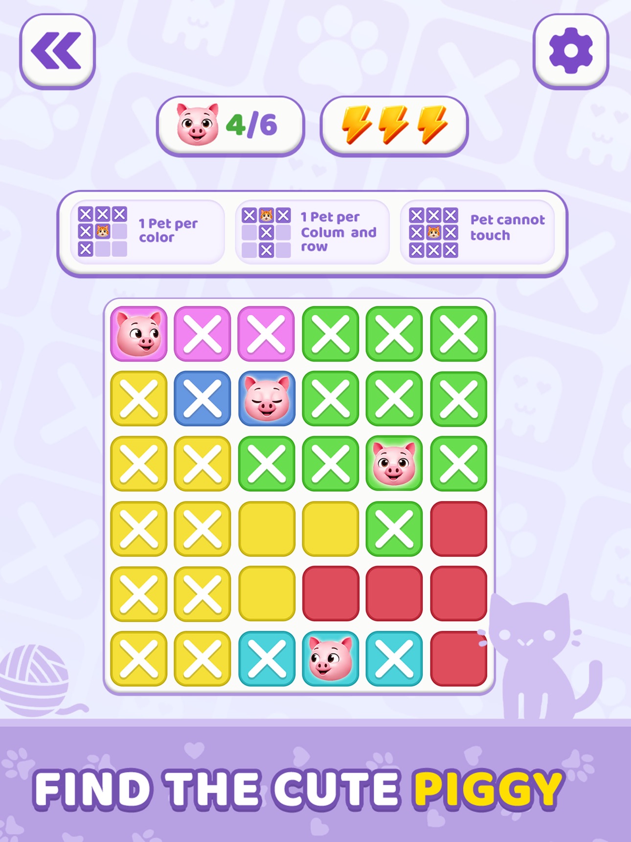 Screenshot 4 of Meudoku Puzzmem: Cat Meowmi