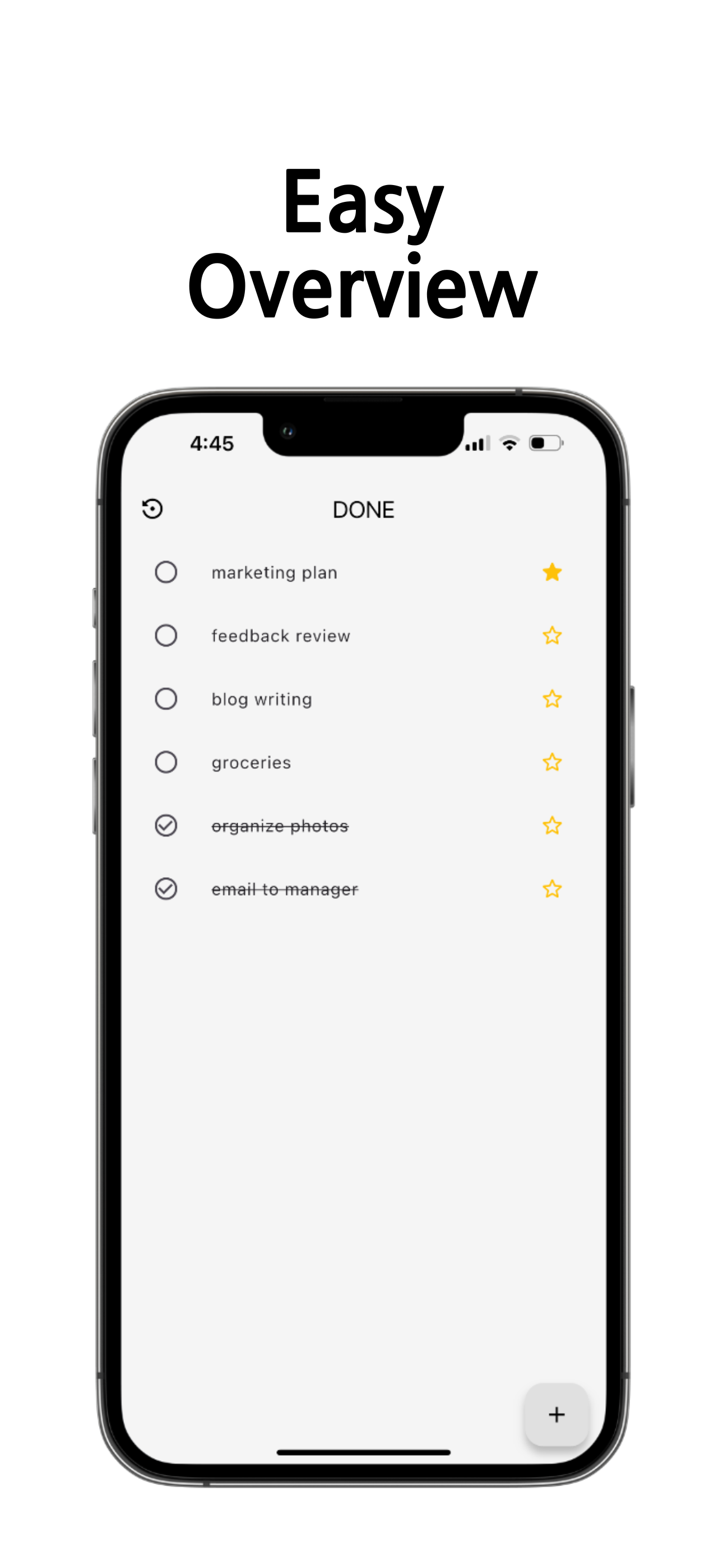 DONE - To-Do List & Tasks