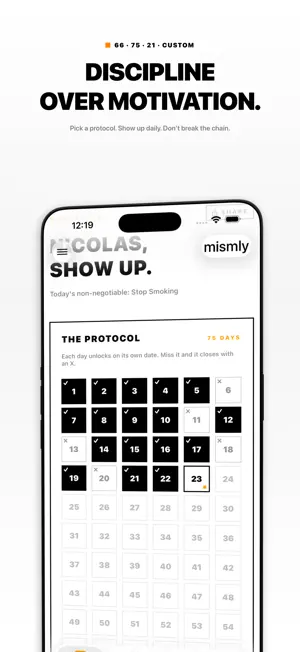 Habit Tracker: 66-DayChallenge screenshot 1