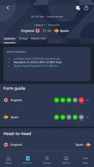 UEFA EURO & Nations League screenshot 2