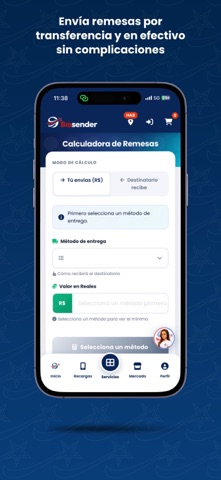 Brasender screenshot