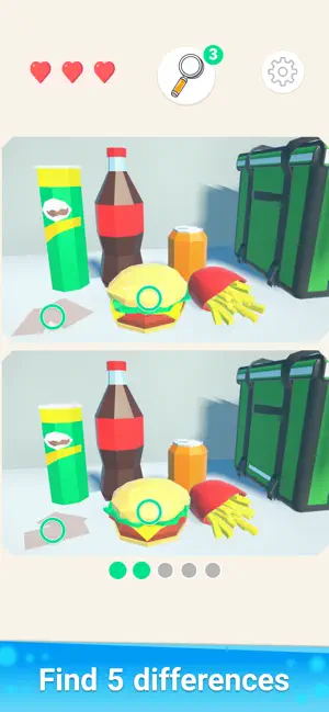 Poly Full: Spot the Difference screenshot 1