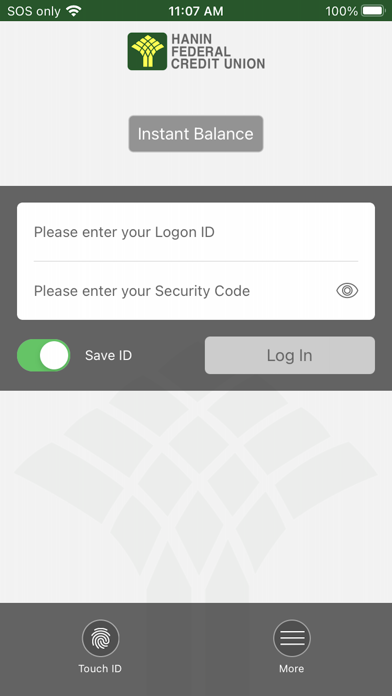 Hanin Federal Credit Union Screenshot