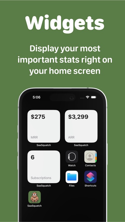 SaaSquatch - Stripe MRR Widget