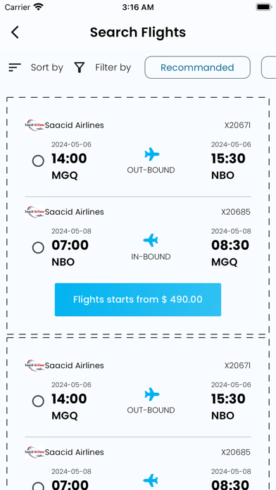 ATA-Airline Trade Association Screenshot