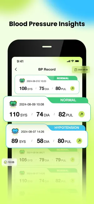 Vasol Blood Pressure-Info&Log screenshot 2