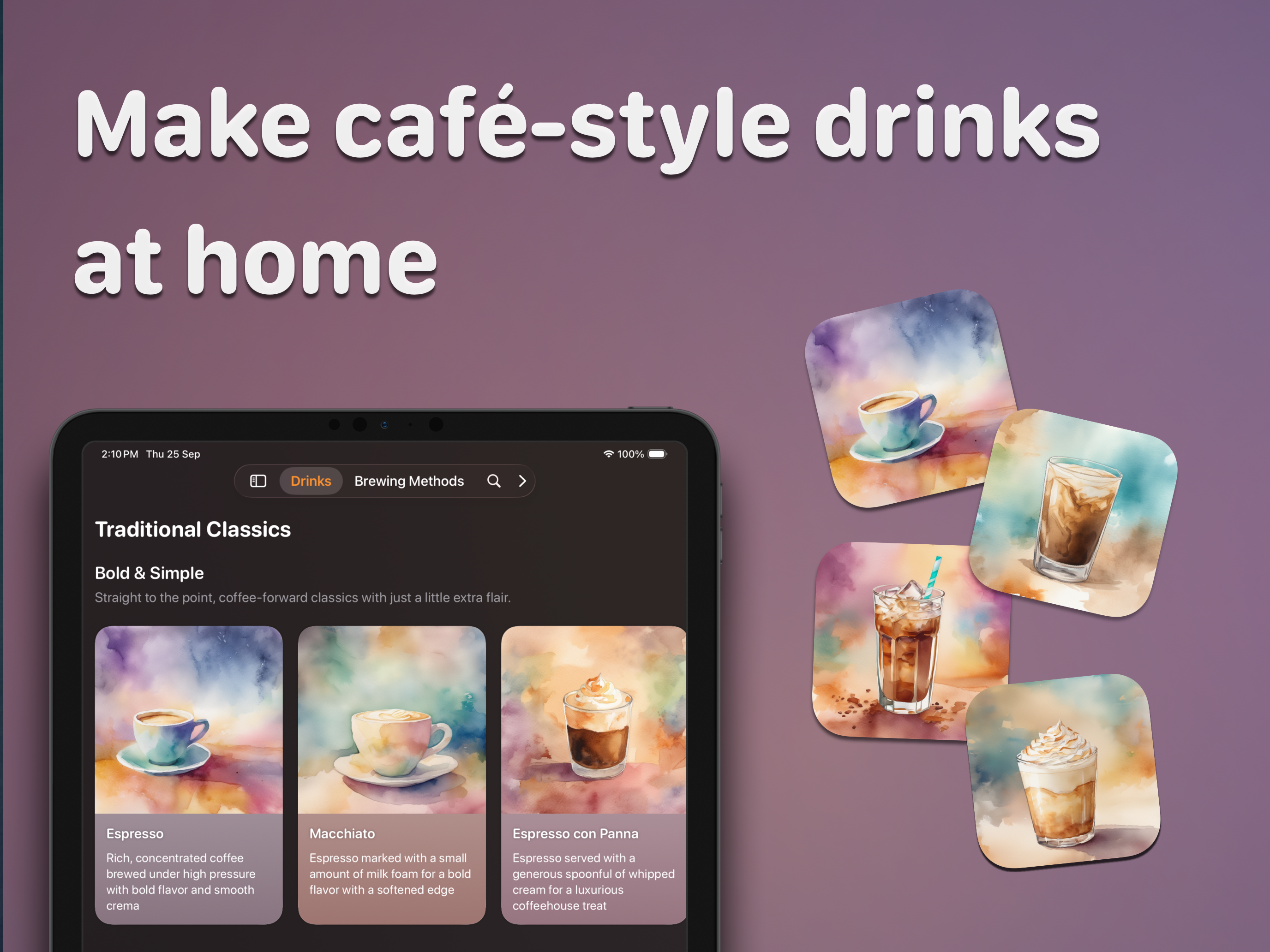 Breve: Coffee Recipes