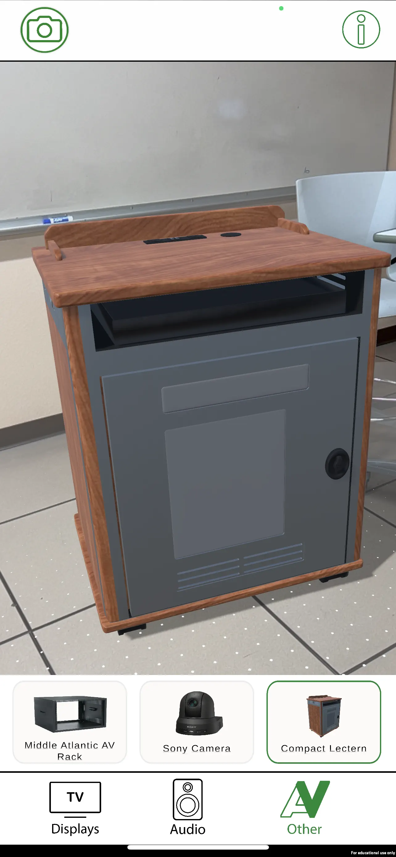 #1. LE Interactive (iOS) Por: The University of Texas at El Paso