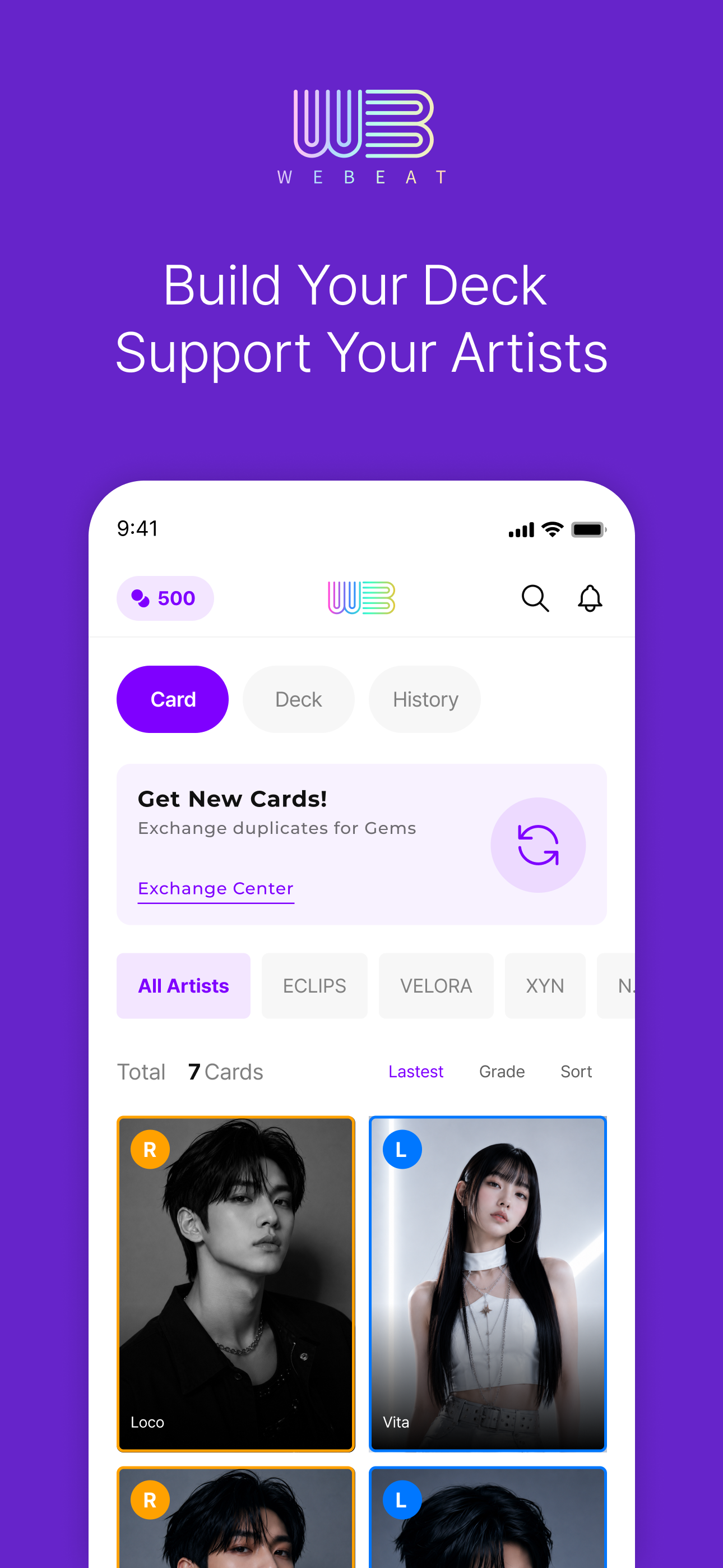 WeBeat Artists screenshot 4