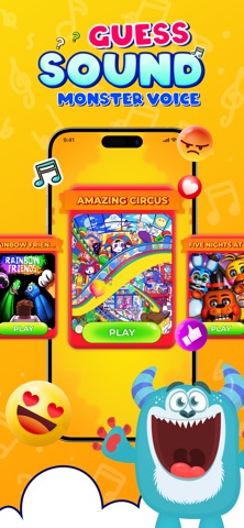 Guess Sound: Monster Voice iPhone screenshot