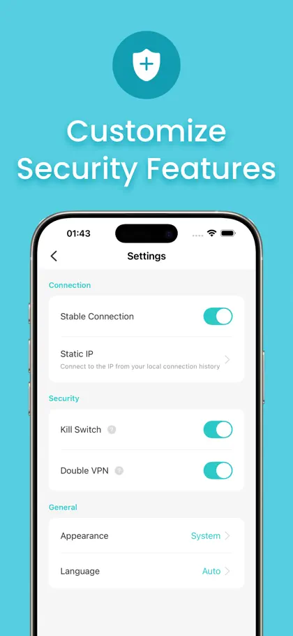 Capture d'écran 6 sur 6 de X-VPN: VPN Fast & Secure