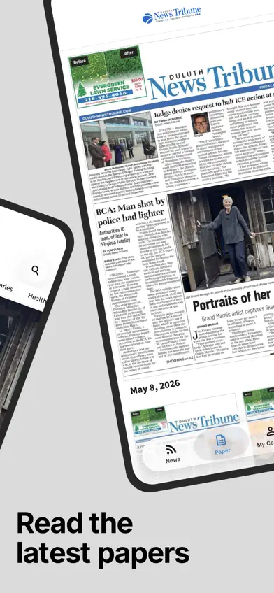 Duluth News Tribune screenshot 2