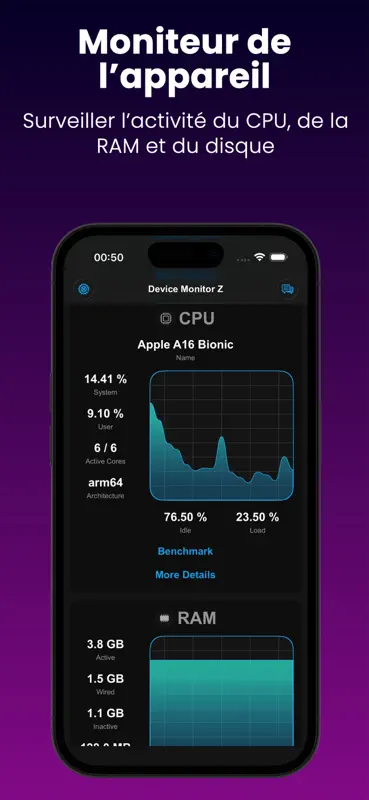 Device Monitor Z:Info Appareil screenshot 2 of 10