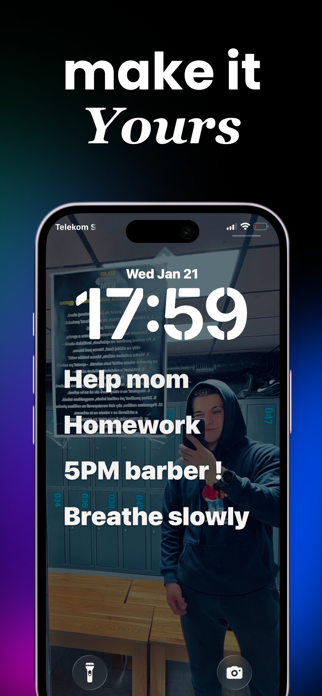 Lock Screen Notes: NoteWall Screenshot 4 of 5
