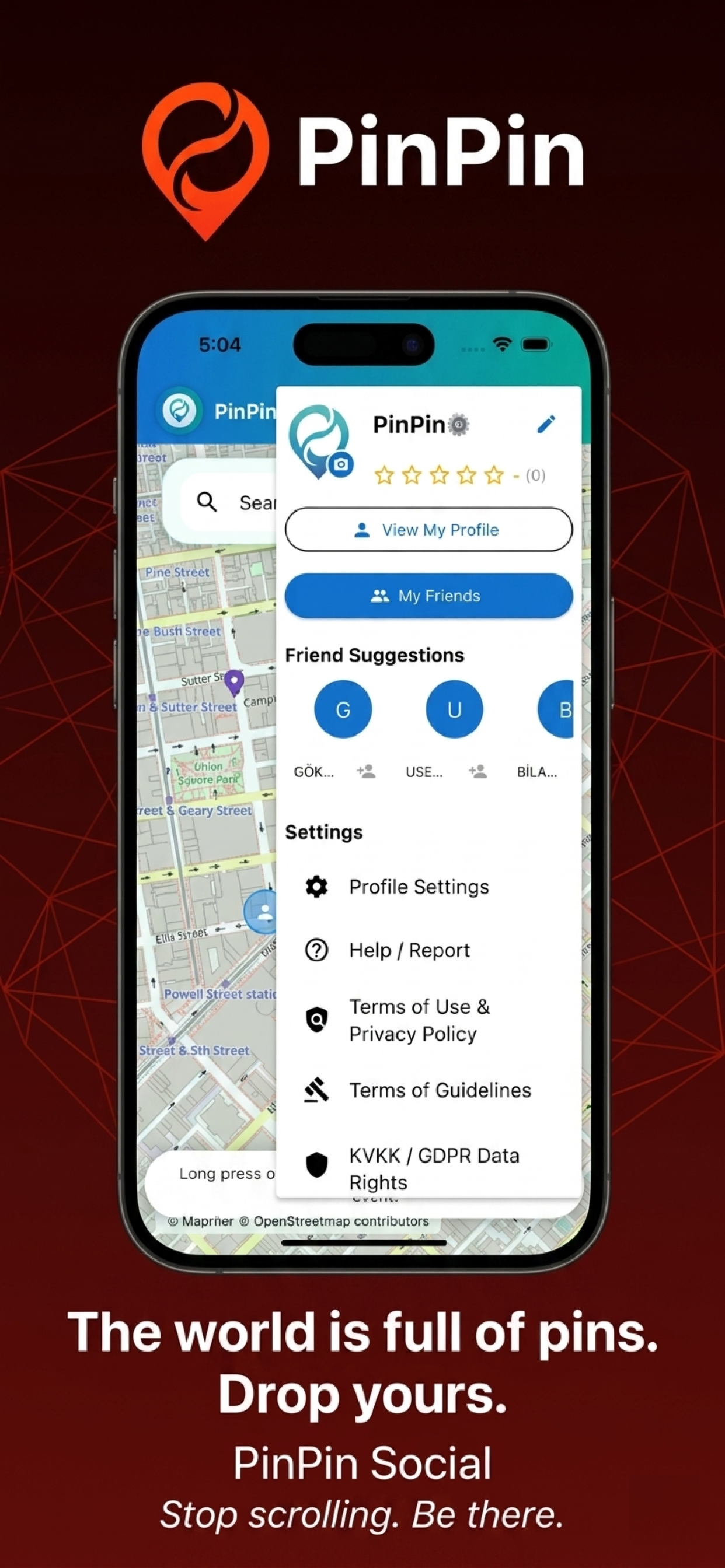 PinPin Social screenshot 10