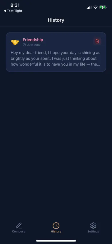 AI Feel Write screenshot 4