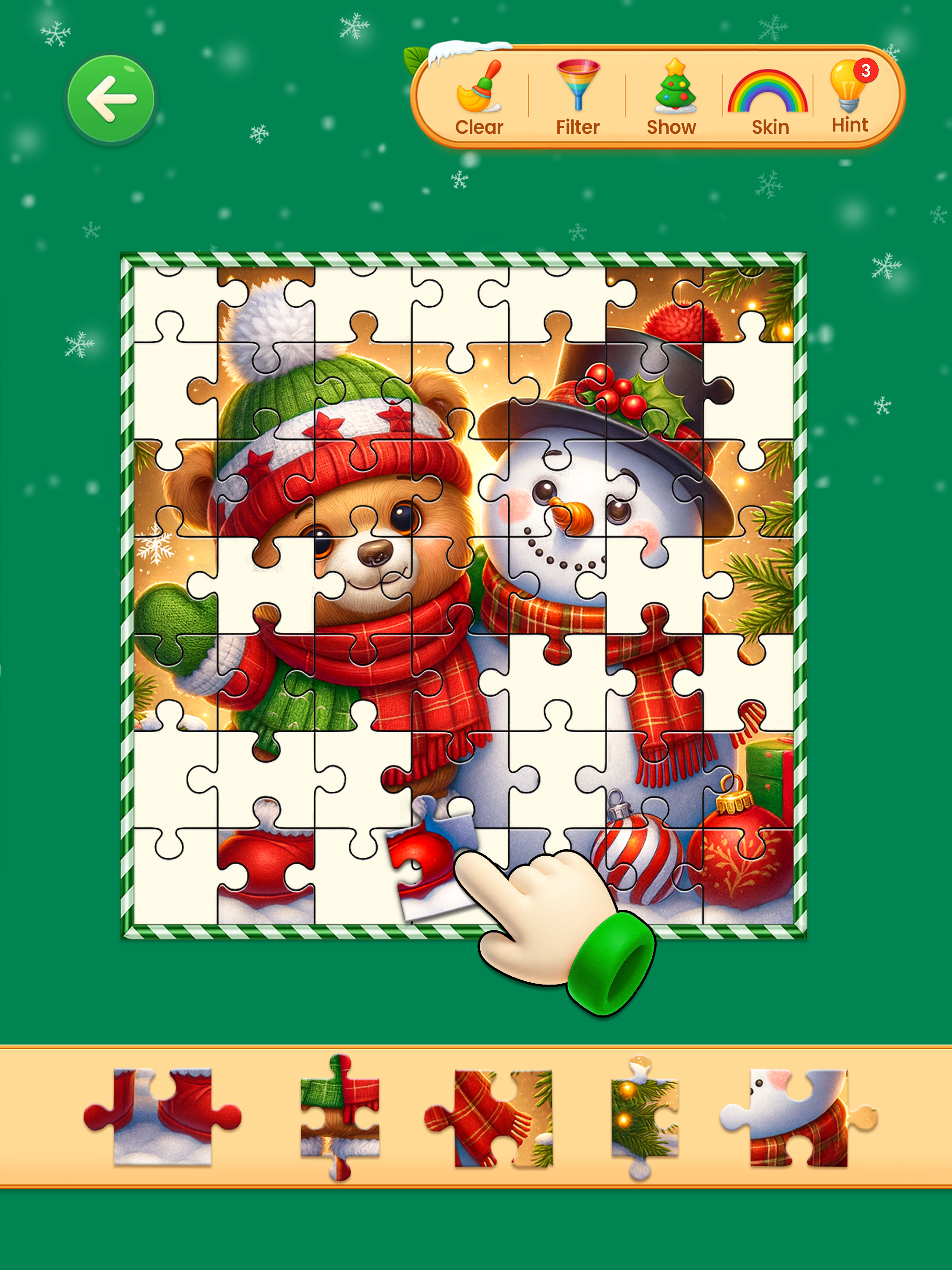 Picture Puzzle Christmas Games