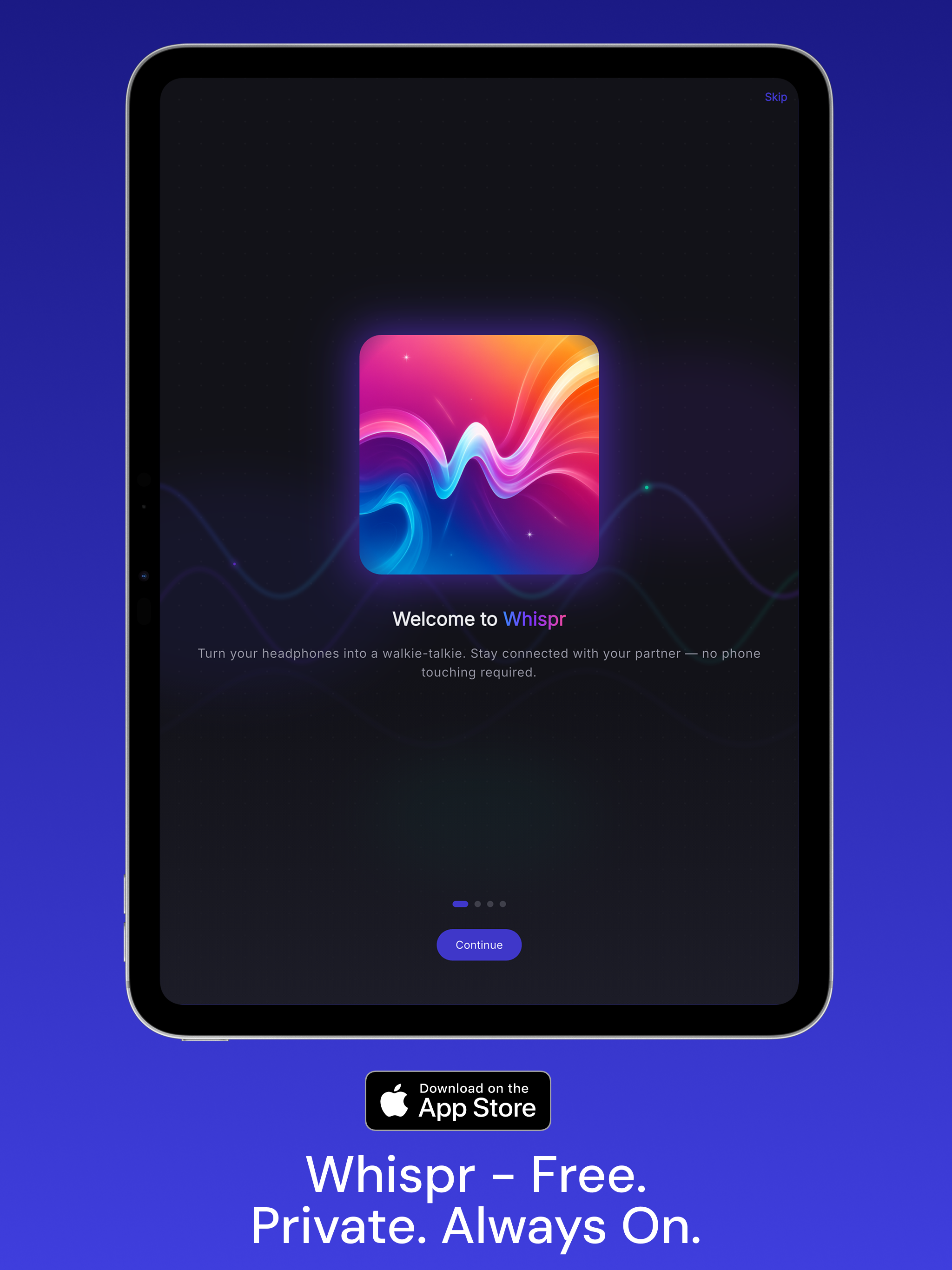 Whispr: Your Walkie Talkie screenshot 16