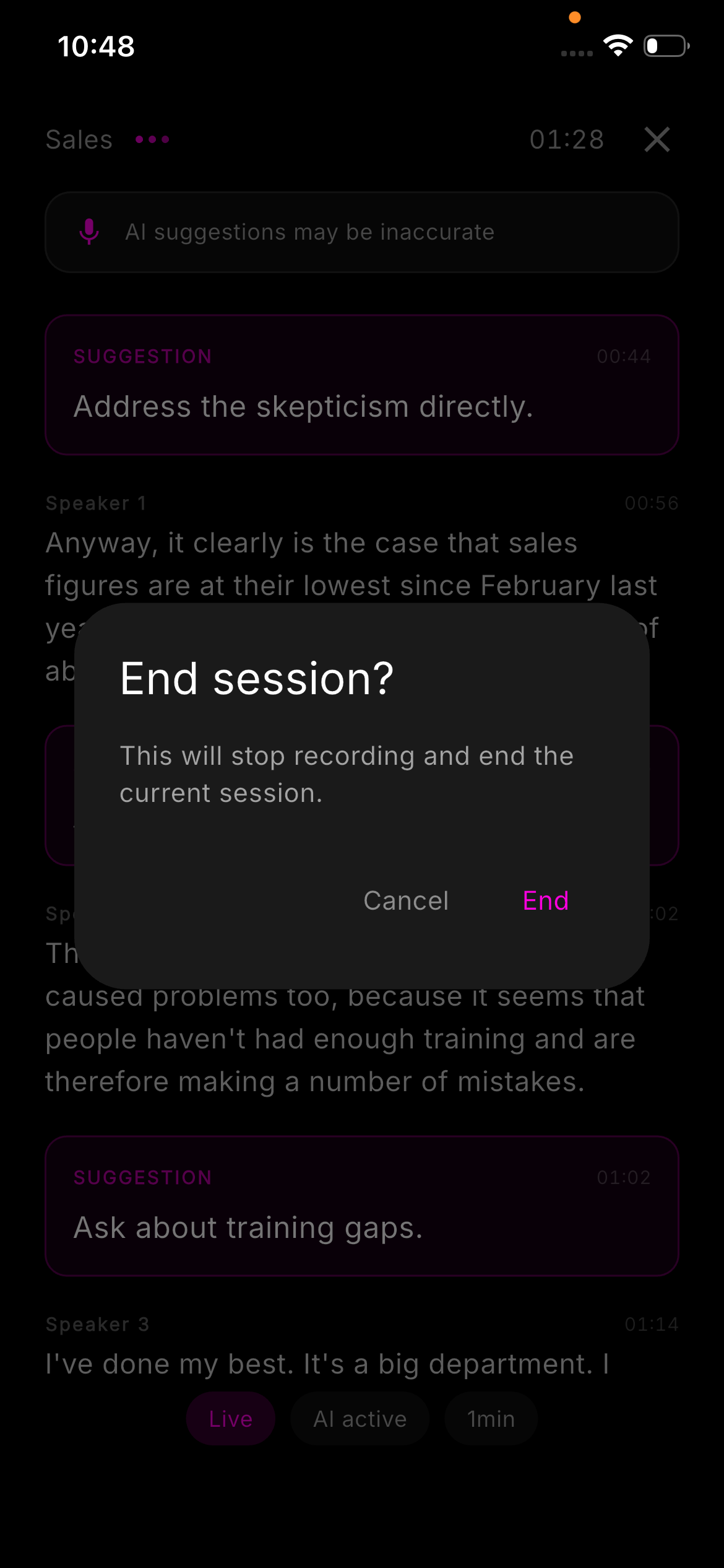 Wyngo - AI meeting assistant screenshot 8